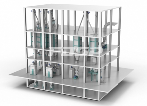 星空体育最新版:立式环模木屑颗粒机主轴轴承的装置拆开